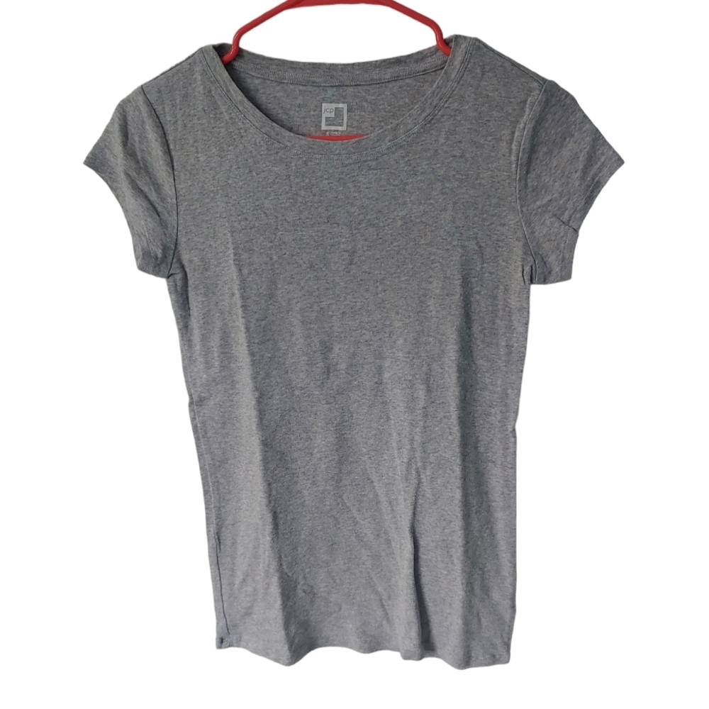 JCPENNEY 6 Plain Color Women's 100% Cotton Tee Bundle Size Smalls - Picture 13 of 13